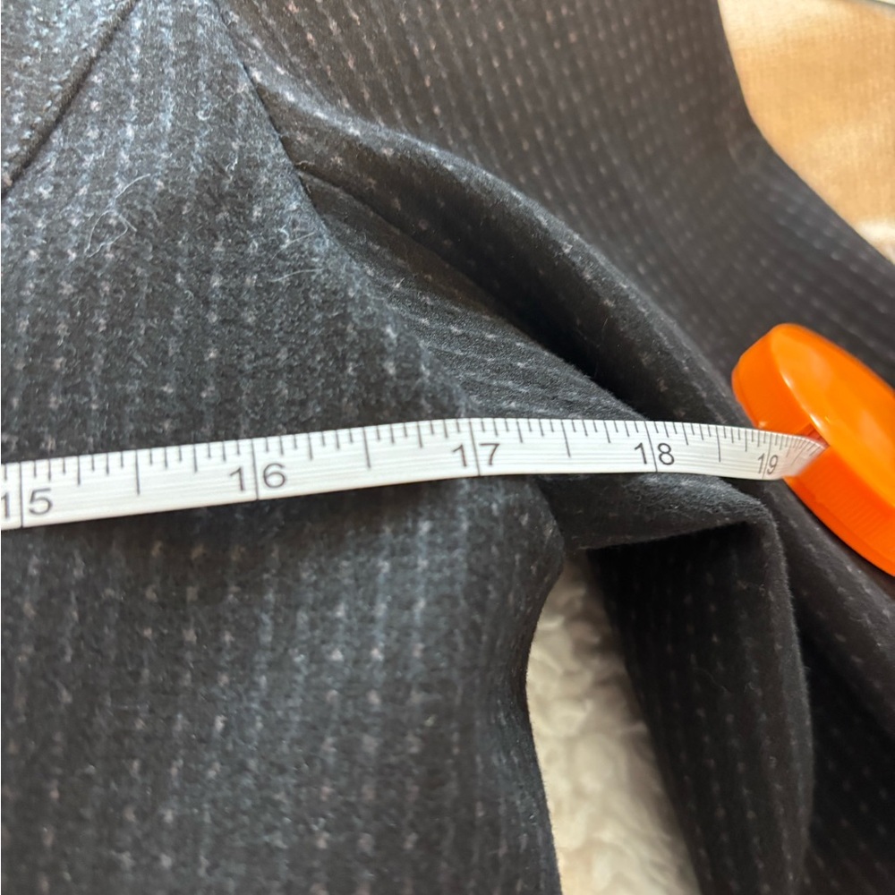 NWT Wit & Wisdom Black Knit Lined Blazer with Subtle Dark Fleck 192 - Picture 6 of 8